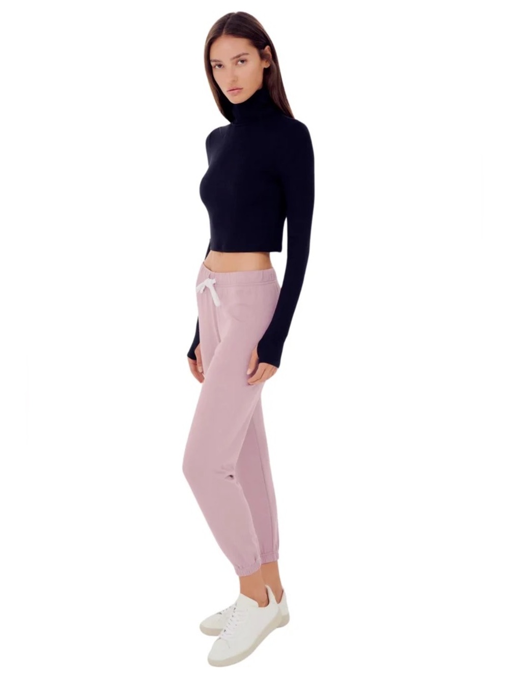 Splits59 Sonja Fleece Sweatpant in Blush